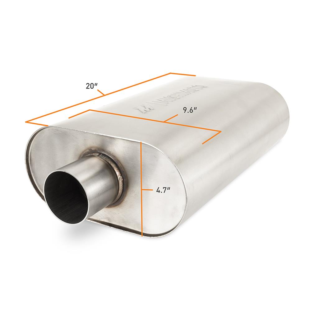 Mishimoto MMEXH-RES-25BR Mishimoto Universal Resonators | Summit