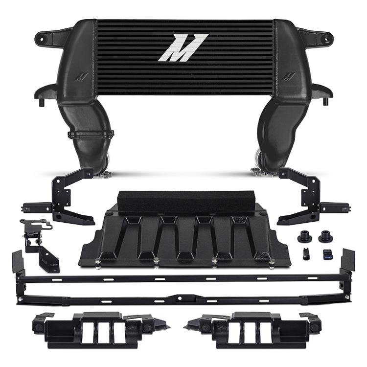 Mishimoto MMINTBR21HBK Mishimoto Intercoolers Summit Racing