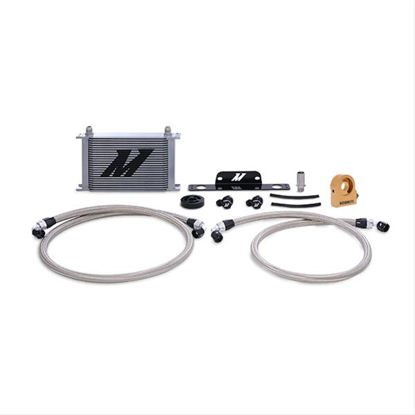 Mishimoto 10-15 Chevrolet Camaro SS Thermostatic Oil Cooler Kit - Silver thumbnail 2