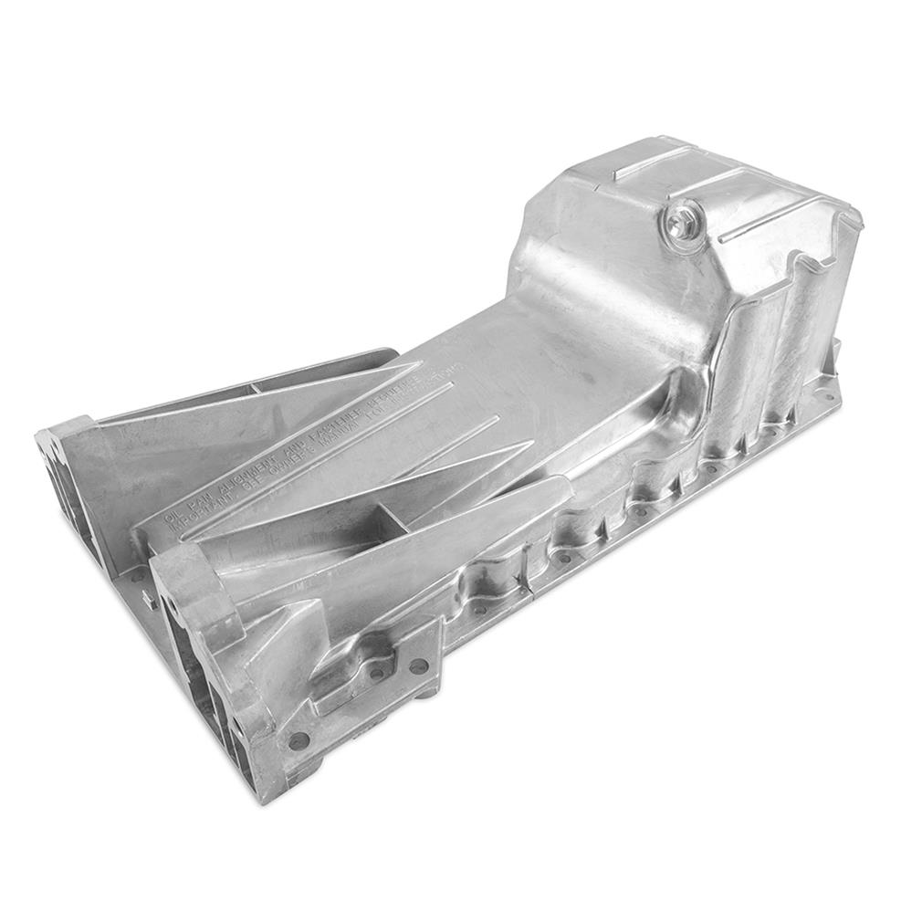 Mishimoto Oil Pans MMOPN-MOP-06 Pan, Aluminum, Natural, Chrysler, Dodge, 5.7L, 6.1L, 6.4L, Each thumbnail 2