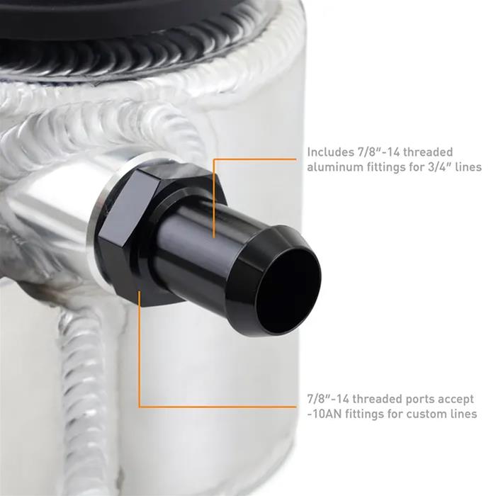 Mishimoto MMRT-EXP-TRDB Mishimoto Coolant Reservoir Tanks | Summit