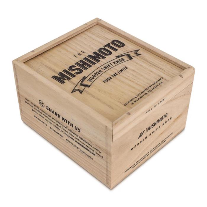 Mishimoto MMSK-WD-SWN Mishimoto Steel Core Woodgrain Shifter Knobs