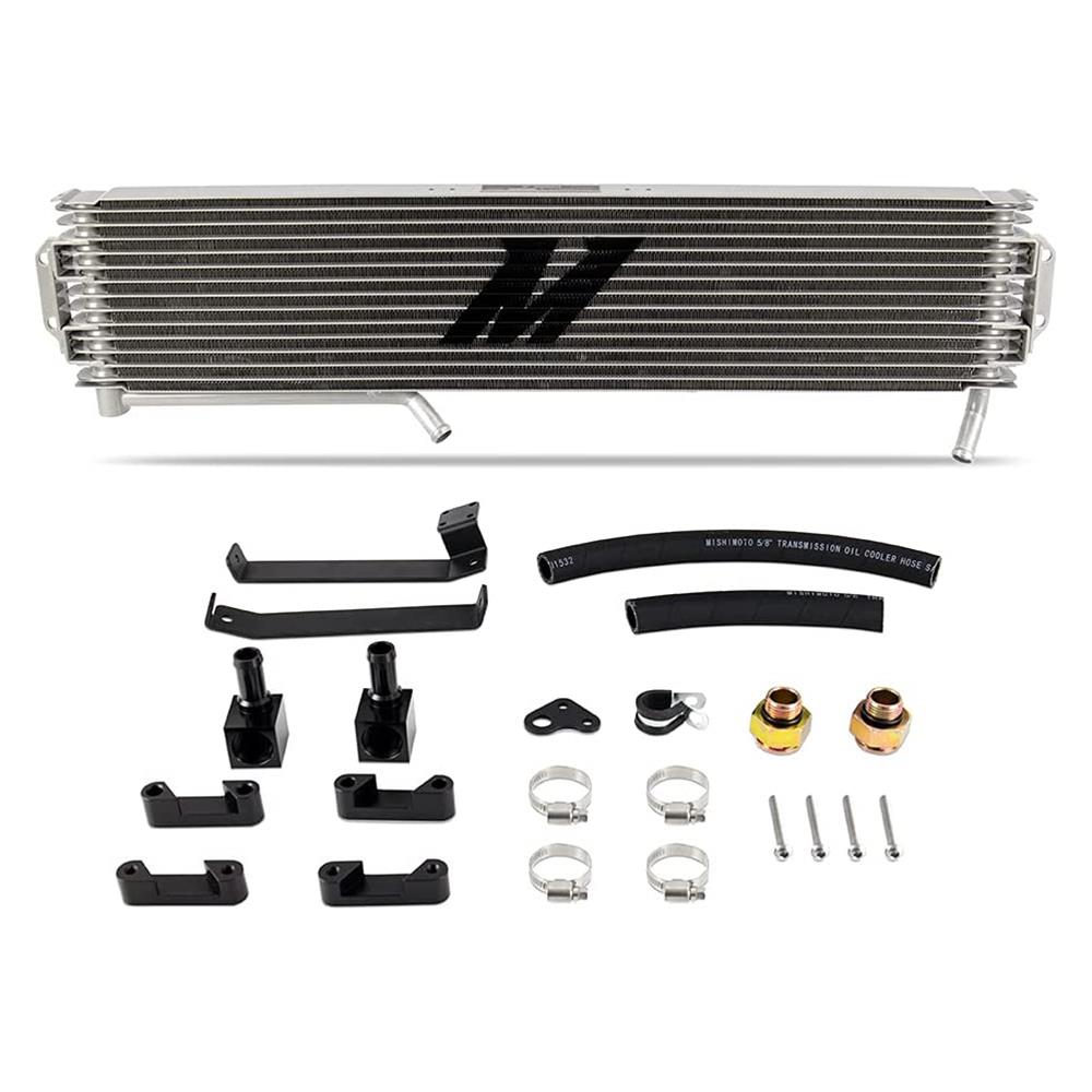 Mishimoto MMTCDMAX15SL Mishimoto 6.6L Duramax Transmission Fluid Coolers Summit Racing