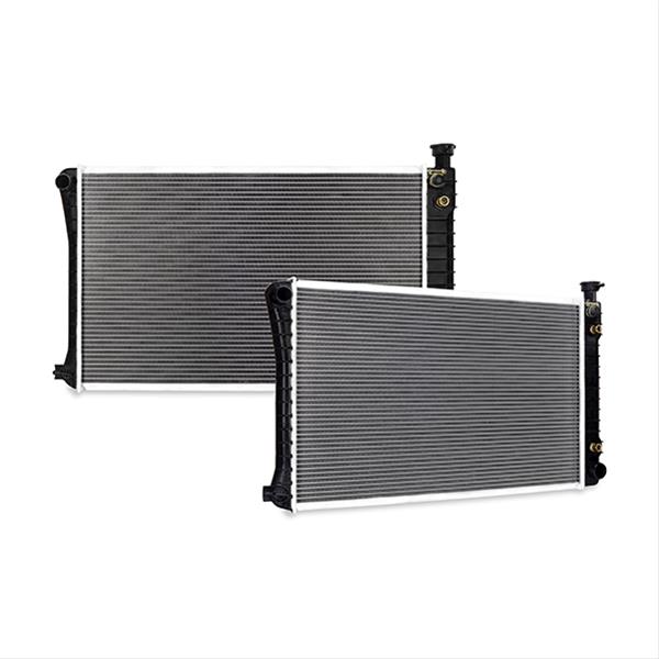 Mishimoto OE Replacement Radiators R618-AT Radiator, Replacement, Crossflow, Aluminum, Natural, Transmission Cooler, Chevrolet, GMC, Each thumbnail 2