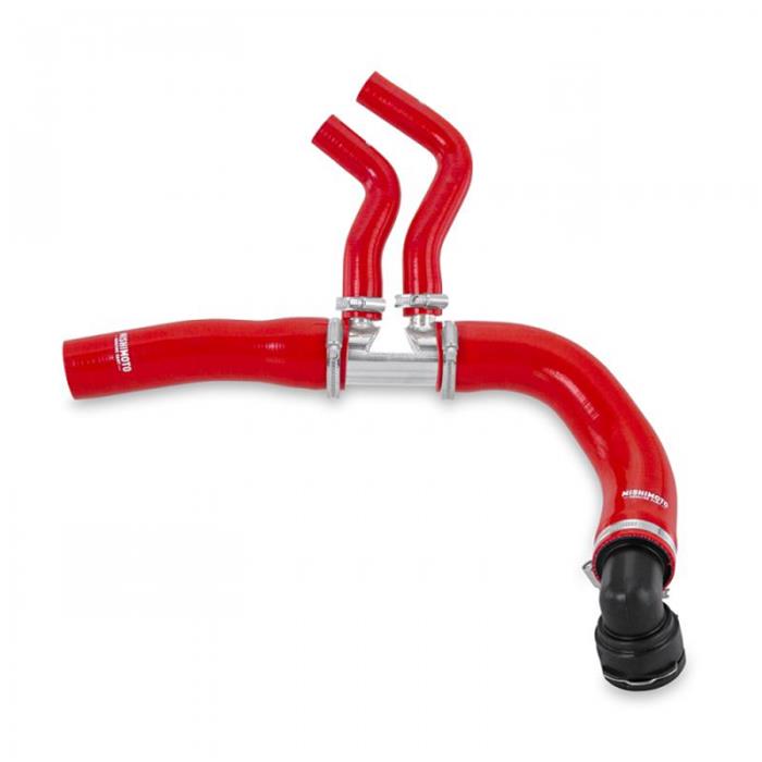 thumbnail image 2 of Mishimoto Silicone Radiator Hose Kit For Subaru WRX (2015+) - Red, Includes Upper, Lower & Overflow Hoses 2 of 9