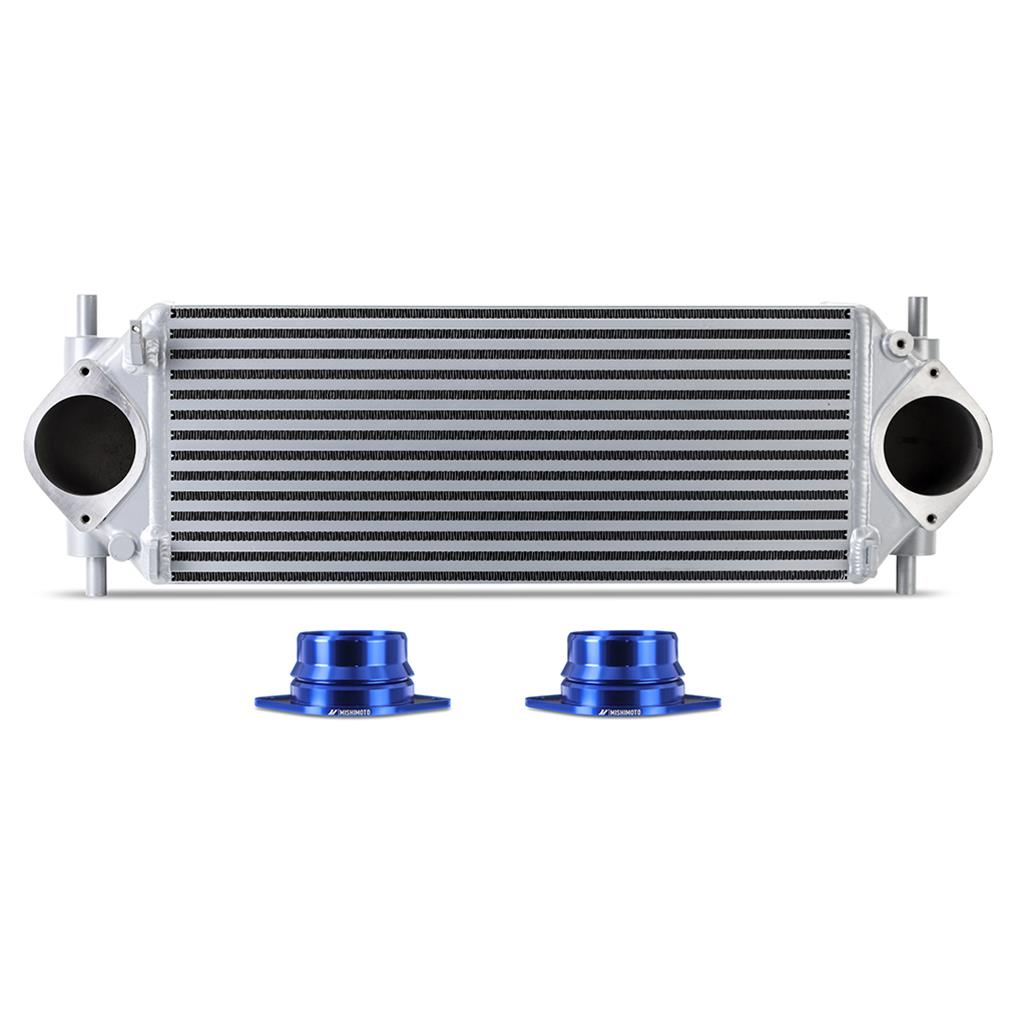 Mishimoto 2021+ Ford Bronco 2.3L Intercooler Kit - Black Pipes/Silver Core thumbnail 2
