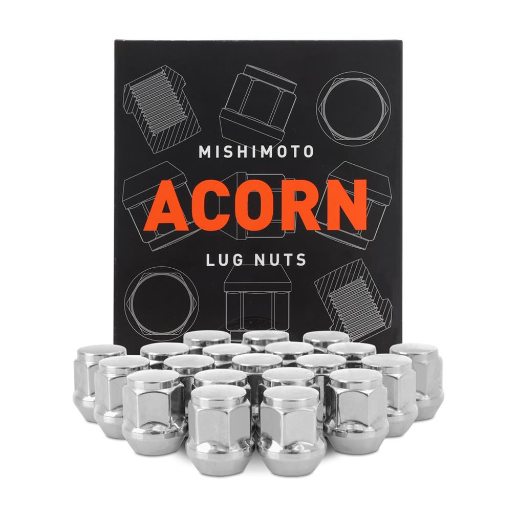 Mishimoto MMLG-AC1215-20CH Mishimoto Steel Lug Nuts | Summit Racing