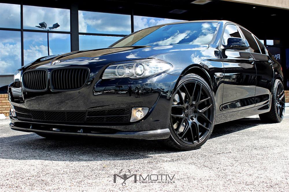 Motiv Wheels 409B-8805942 Motiv 409B Magellan Series Satin Black