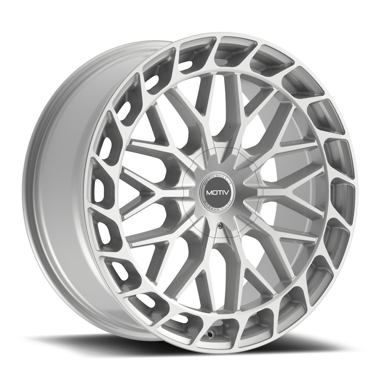 Motiv Wheels 442S-8755740 Motiv 442 Breach Series Gloss Silver