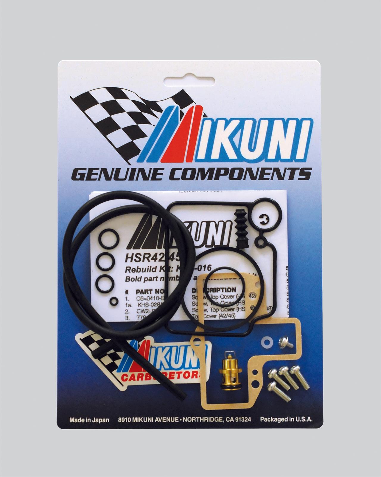 Mikuni KHS016 Mikuni Carburetor Rebuild Kits Summit Racing