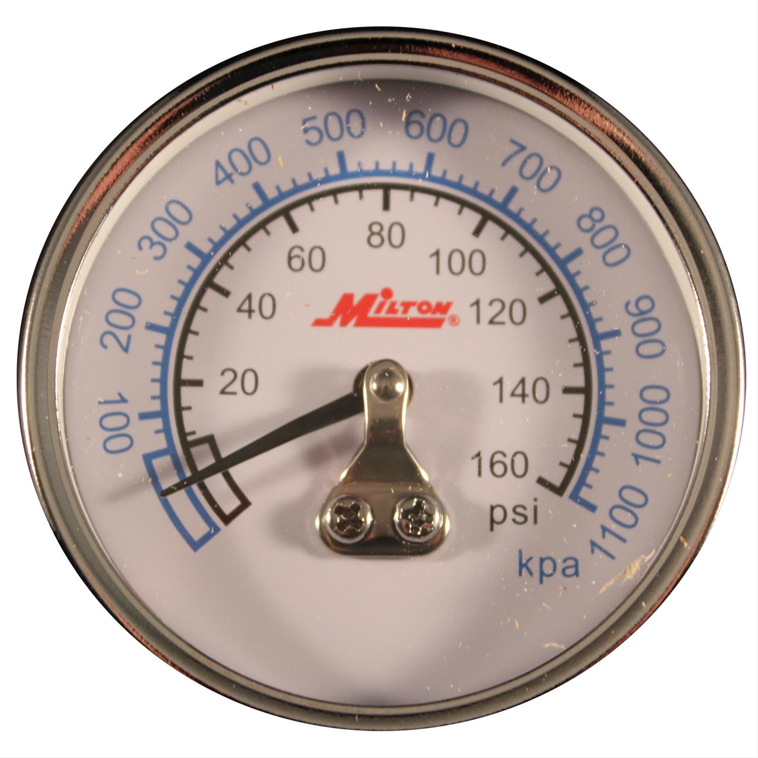 Milton Industries 1191 Milton Mini Pressure Gauges Summit Racing