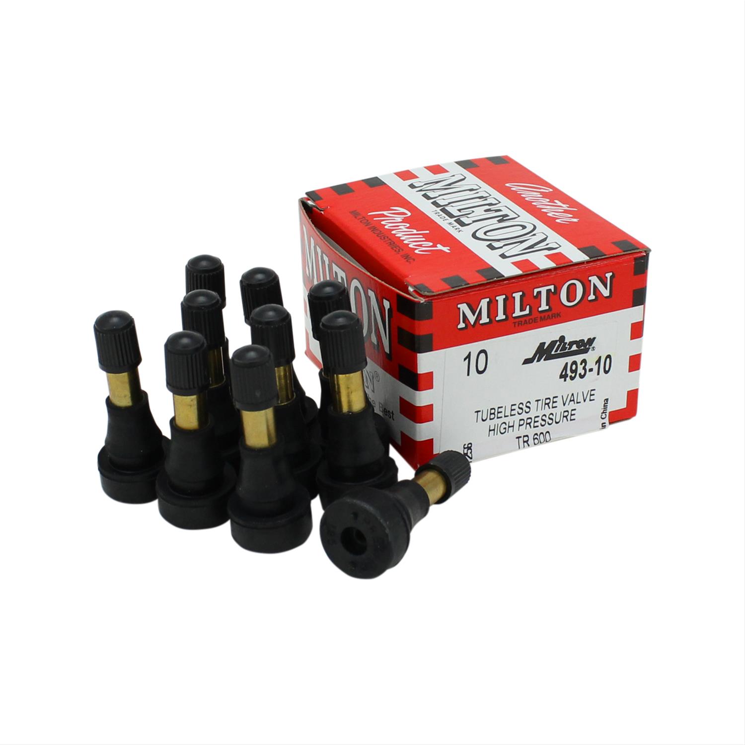 Milton Industries 493-10 Milton Tubeless Tire Valves | Summit Racing