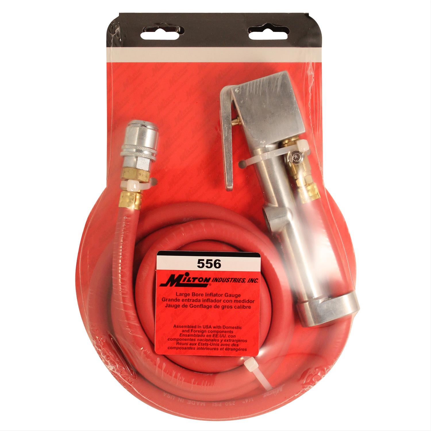 Milton Industries 556 Milton Large Bore Inflator Gauges Summit Racing