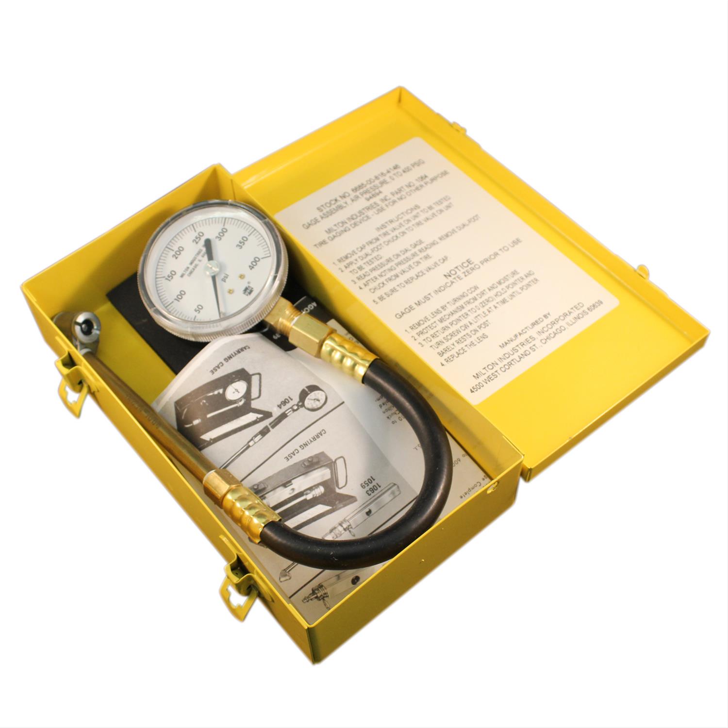 Milton Industries C1064 Milton Commercial Dual Head Chuck Tire Pressure