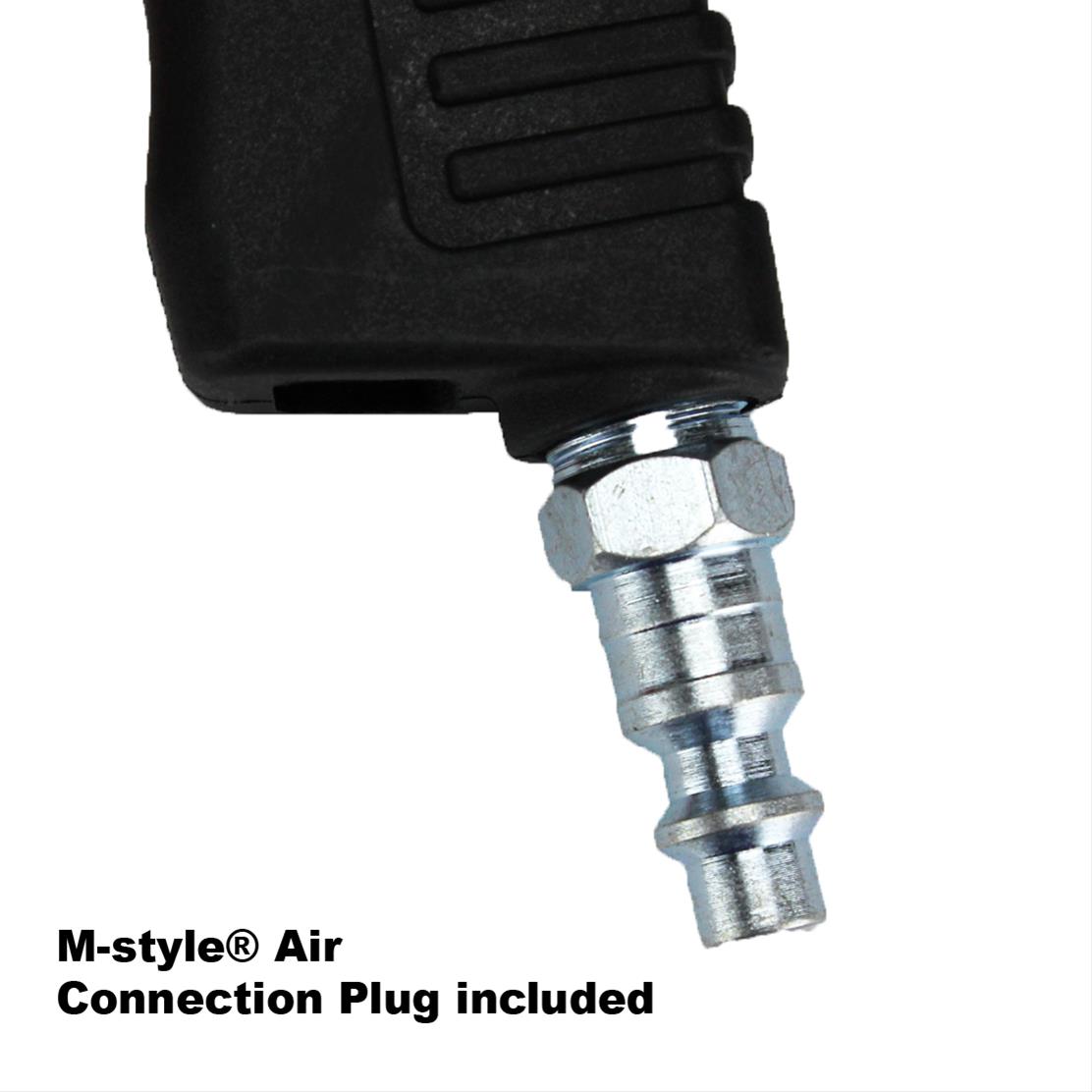 Milton® EXELAIR® Digital Pistol Grip Tire Inflator/Deflator Gauge, 16