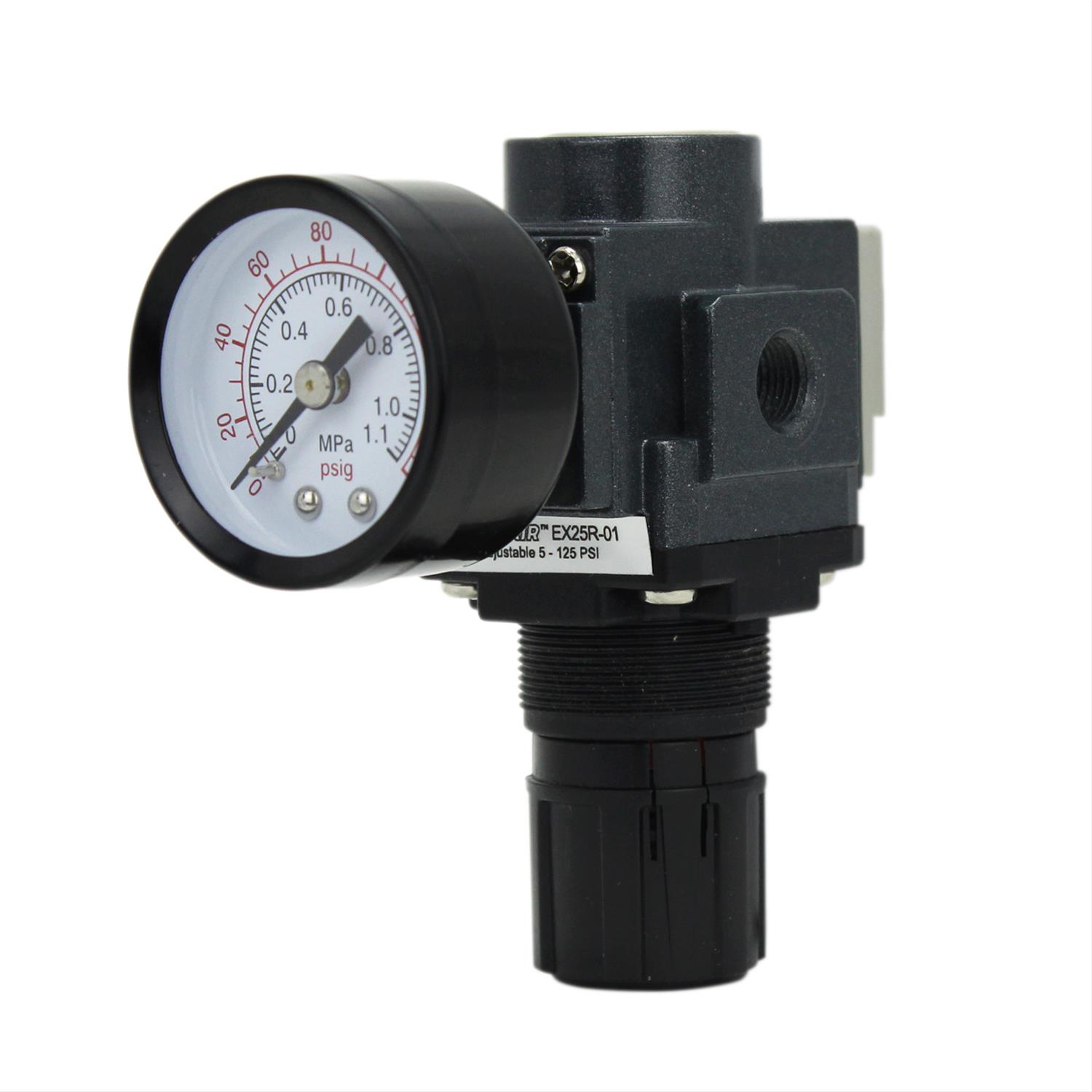 Milton Industries EX25R-02 Milton EXELAIR Mini Air Regulators