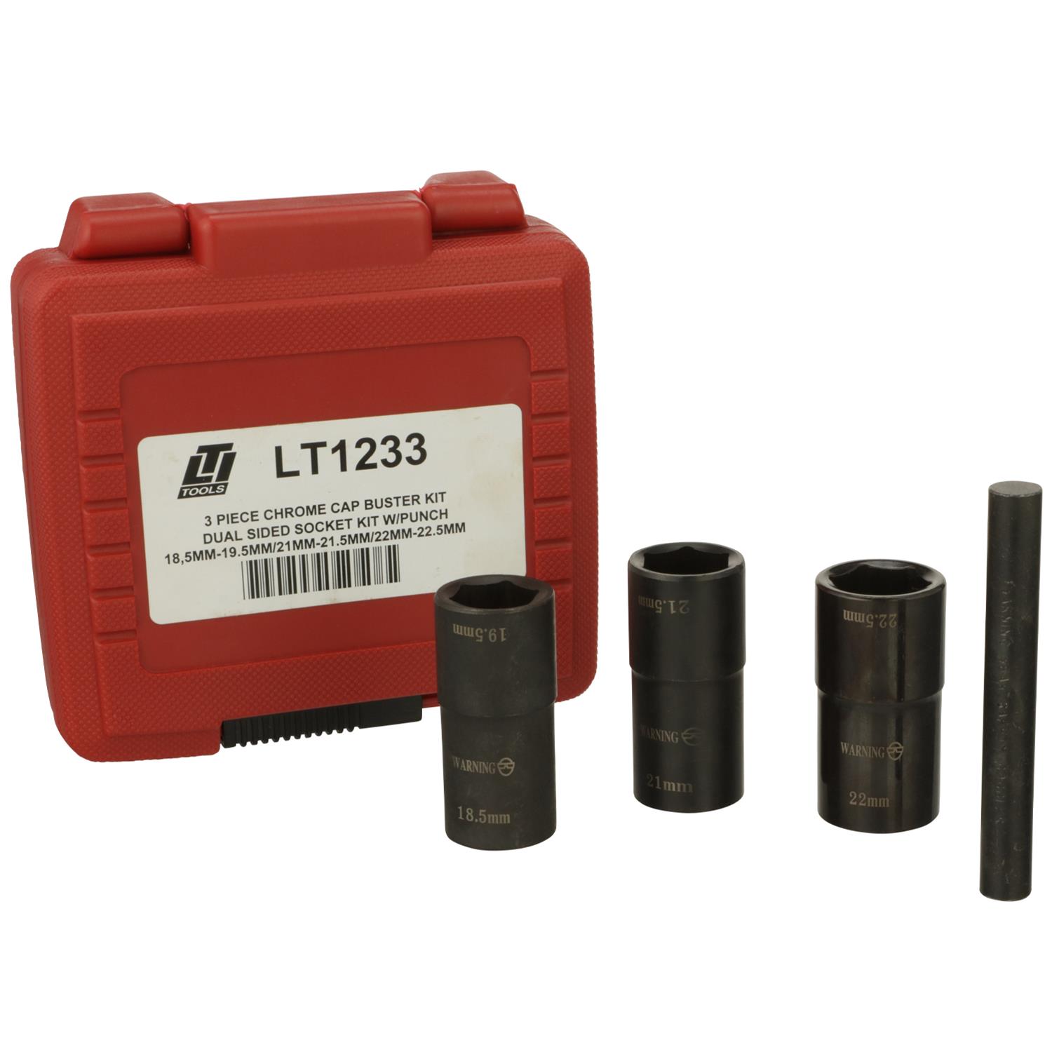 Milton Industries LT1233 Milton Drive Dual Sided Socket Lug Nut Removal Sockets Summit Racing