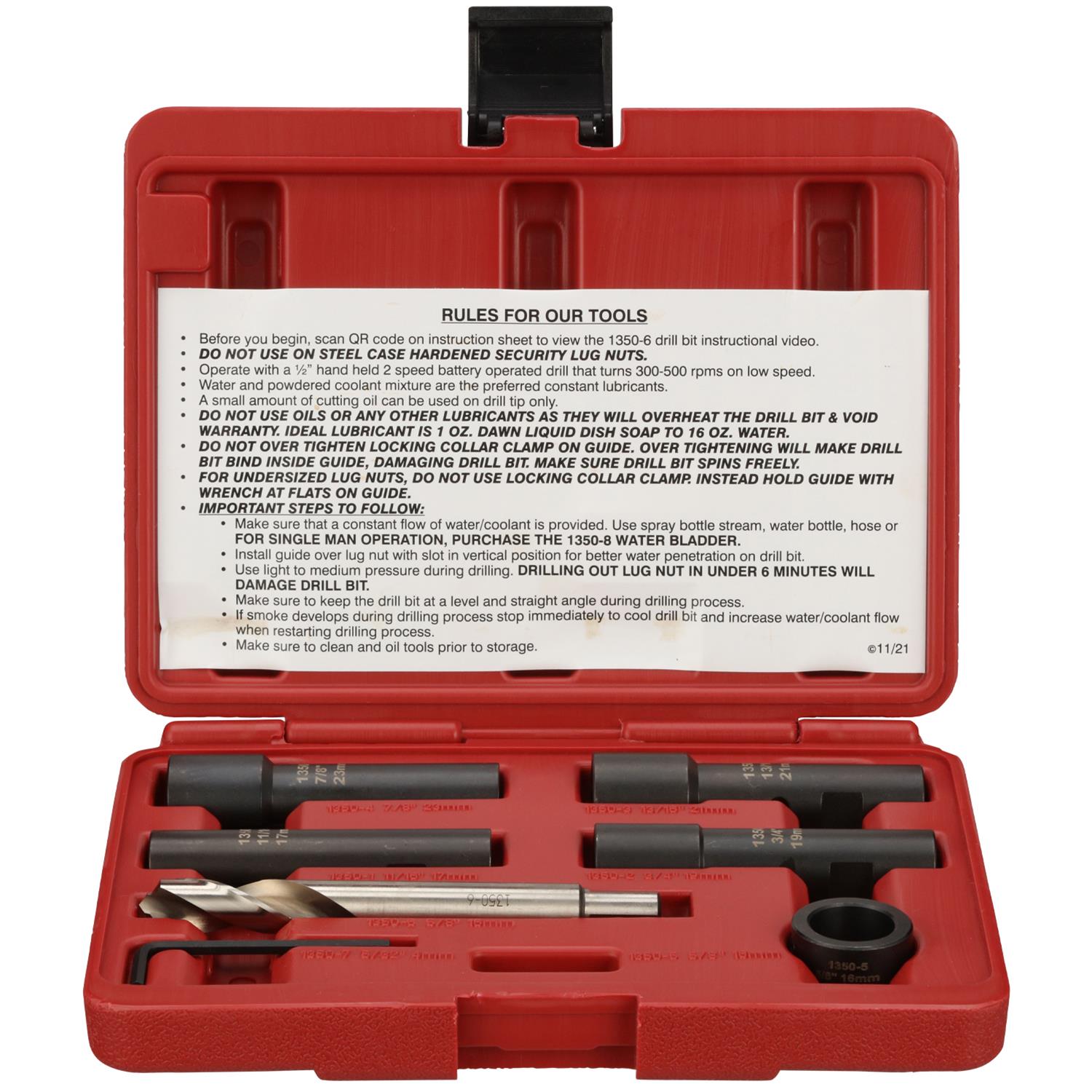 Milton Industries LT1350 Milton Lug Ripper II Wheel Lock Removers Summit Racing