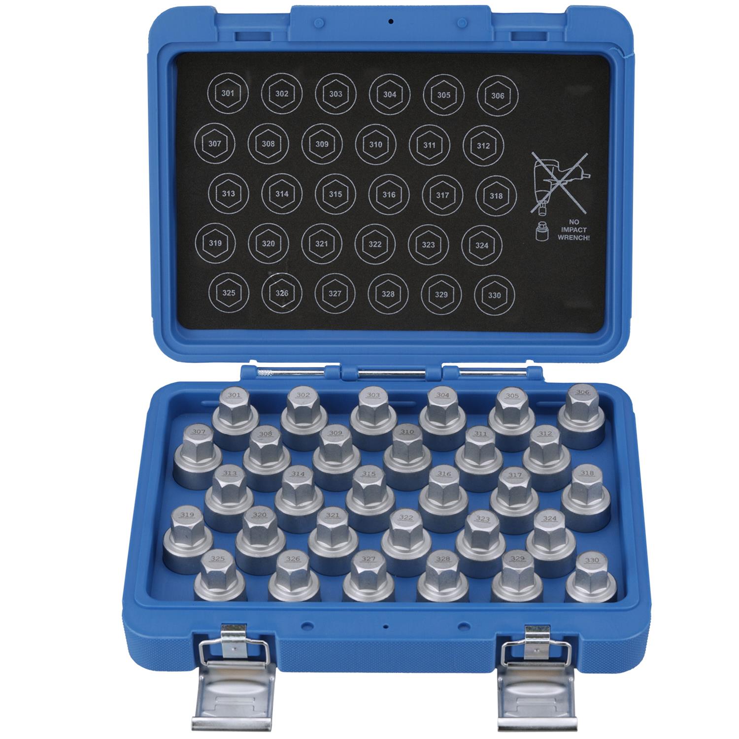 Milton Industries LT4180 Milton Mercedes 'A' Benz Wheel Lock Keys