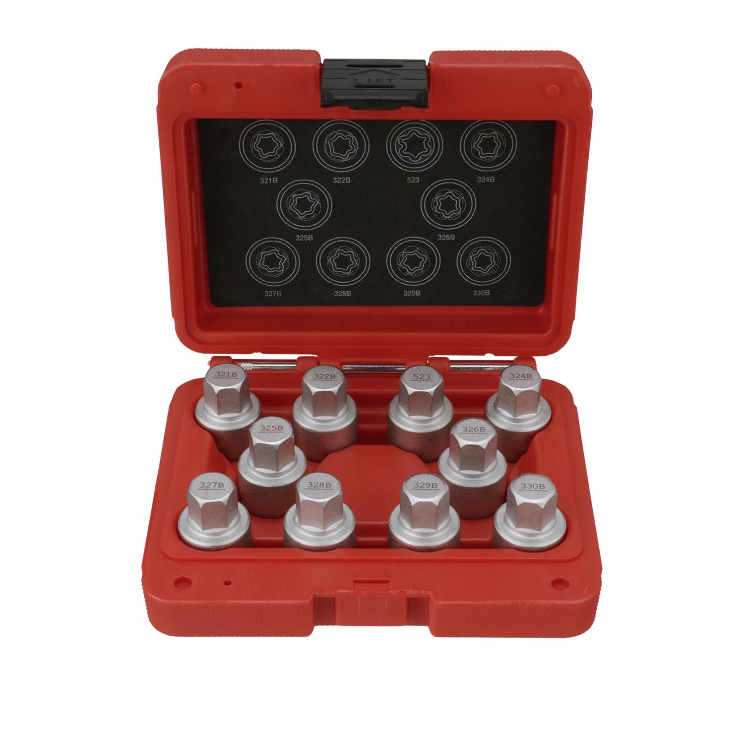 Milton Industries LT4181 Milton Mercedes 'C' Benz Wheel Lock Keys