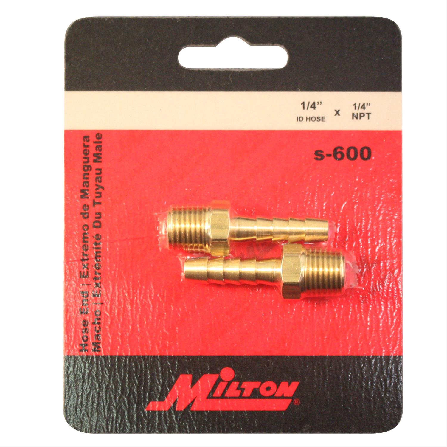 Milton Industries S-600 Milton Hose End Fittings | Summit Racing