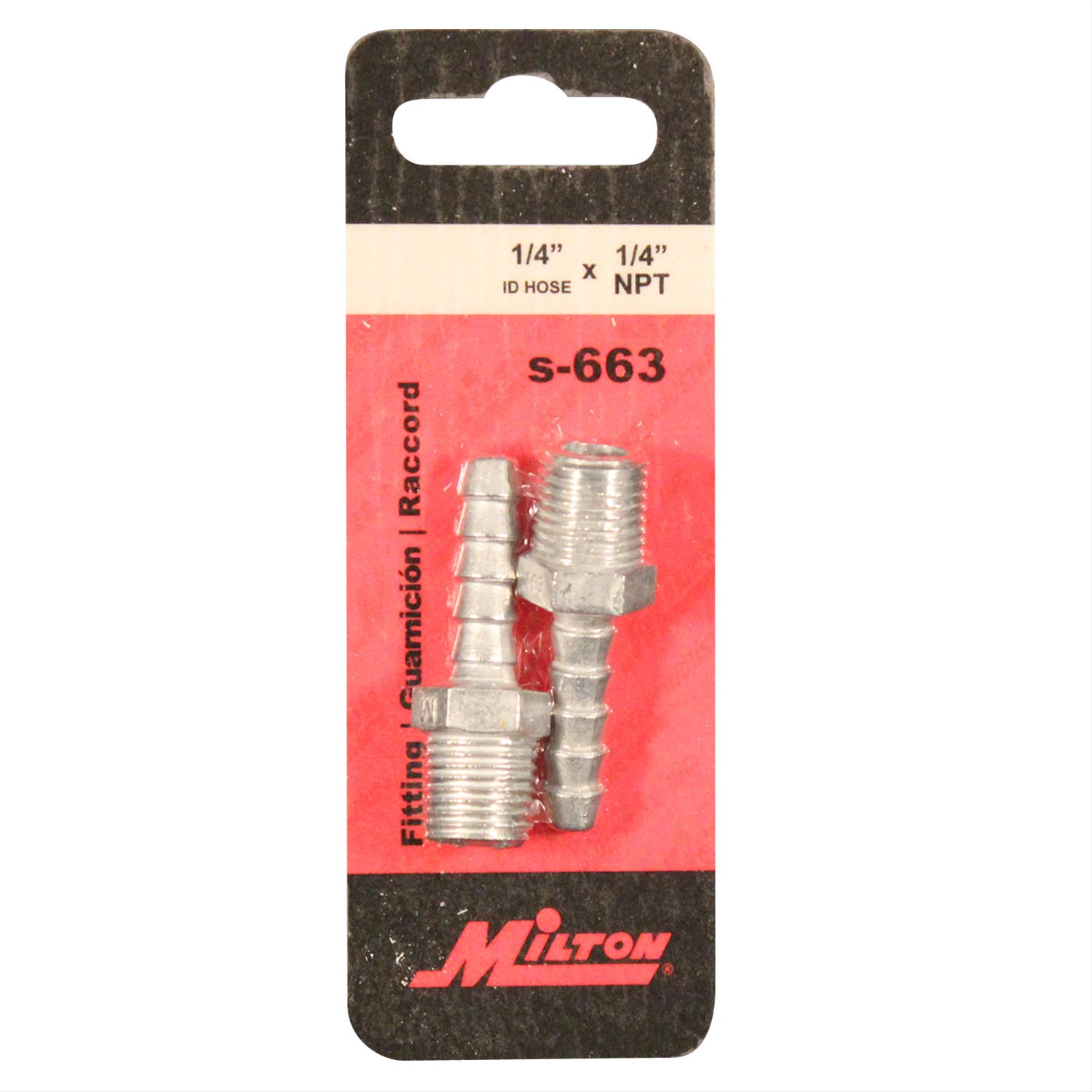 Milton Industries S-663 Milton Hose End Fittings | Summit Racing