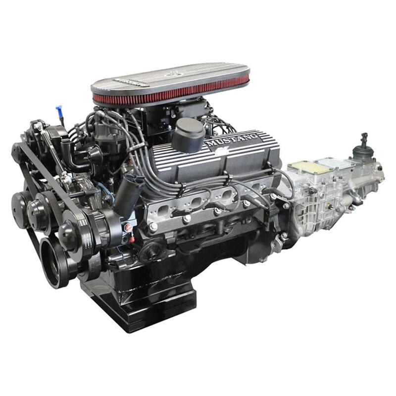 BluePrint Engines Engine and Transmission Combos B347KBTKXM 347c.i. Mustang Edition Builder Series, Carbureted, TKX Manual w/Black Pulley Kit. Incl. 30 month / 50,000 warranty & Dyno