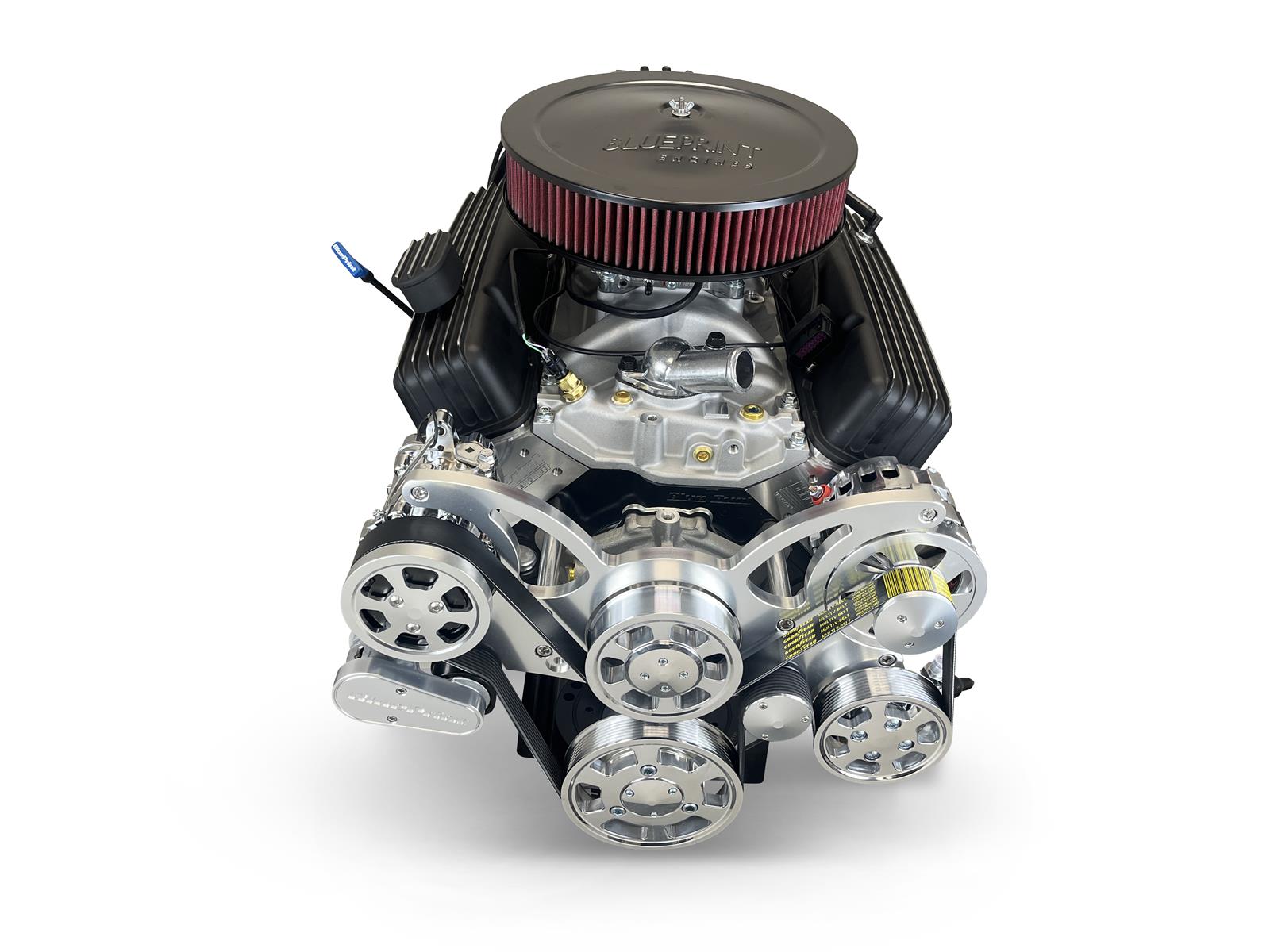 BluePrint Engines Engine and Transmission Combos B383FK4WD 383c.i. Truck Edition Builder Series, Fuel Injected, 700R4 Automatic 4WD Ready w/Polished Pulley Kit. Incl.30 month/50,000 warranty&Dyno thumbnail 5