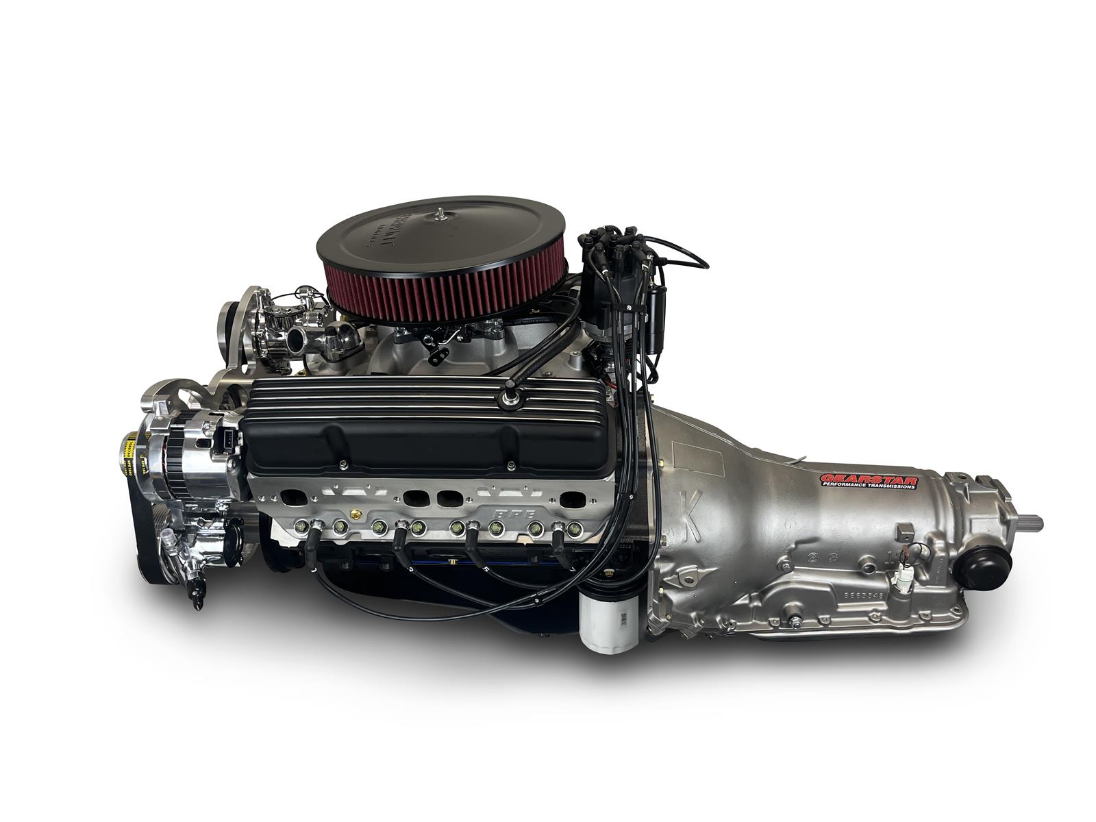 BluePrint Engines Engine and Transmission Combos B383FK4WD 383c.i. Truck Edition Builder Series, Fuel Injected, 700R4 Automatic 4WD Ready w/Polished Pulley Kit. Incl.30 month/50,000 warranty&Dyno thumbnail 2