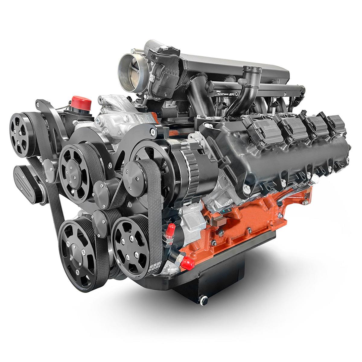 BluePrint Builder Series 426/610HP Standard Edition EFI Crate Engine and T56 Transmission Combos B426KT56 426 c.i. Series, Carbureted, Manual /w Polished Pulley Kit. Incl. 30 month/50,000 warranty & Dyno