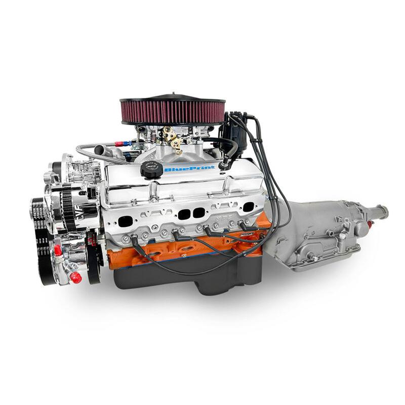 BluePrint Builder Series 427/540HP Standard Edition EFI Crate Engine and 700R4 Transmission Combos B427FK700 ENGINE AND AUTO TRANS COMBO