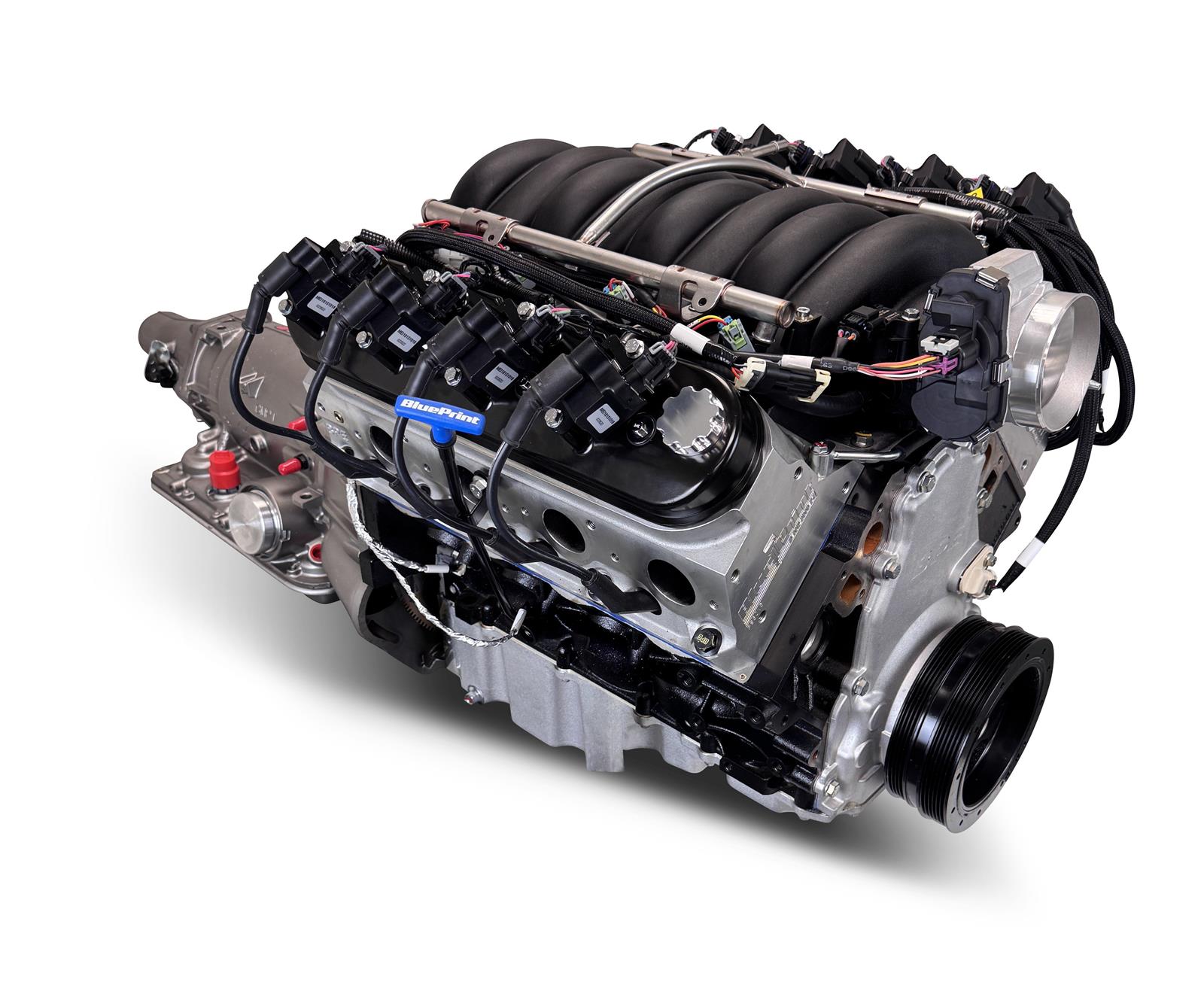 BluePrint Builder Series LS376/530HP Standard Edition EFI Crate Engine and 4L65/70E Trans Combos BLS37634L7 376 c.i. LS Iron Block Edition, Fuel Injected, Automatic Transmission thumbnail 5
