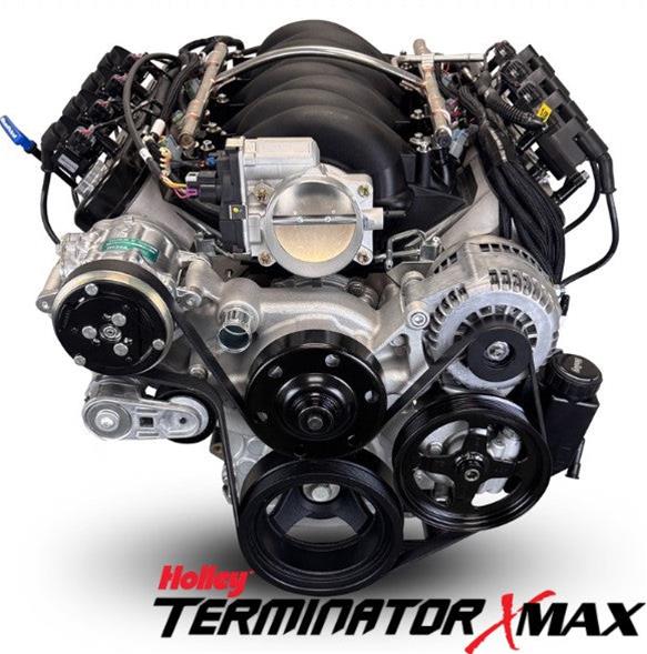 BluePrint Builder Series LS376/530HP Standard Edition EFI Crate Engine and TKX Trans Combos BLS3763KTKX 376 c.i. LS Iron Block Edition, Fuel Injected, Manual Transmission w/ Polished Pulley Kit