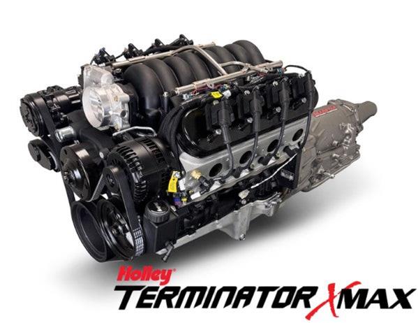 BluePrint Engines Engine and Transmission Combos BLS4273KB4L7 427 c.i. LS Builder Series Iron Block Standard Edition, Fuel Injected, 4L65/70E Automatic w/ Black Pulley Kit thumbnail 2