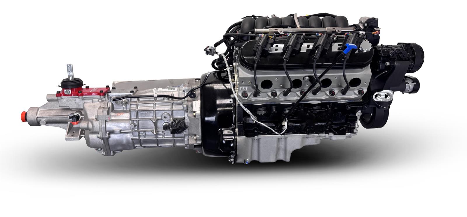 BluePrint Builder Series LS427/605HP Standard Edition EFI Crate Engine and T56 Transmission Combos BLS4273KBT56 427 c.i. LS Iron Block Edition, Fuel Injected, Manual w/ Black Pulley Kit thumbnail 5