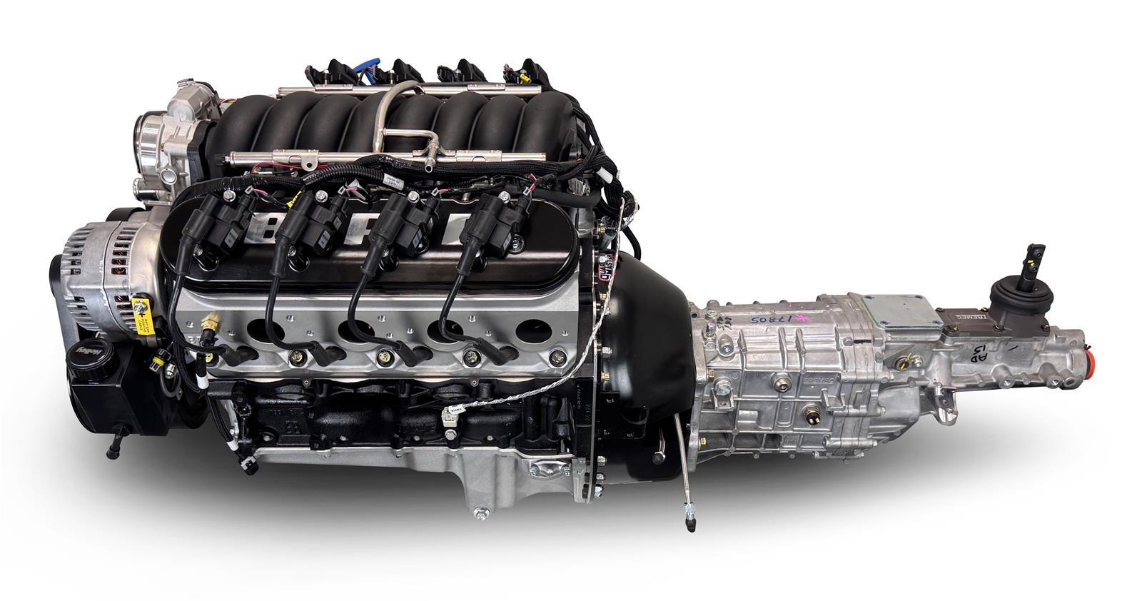 BluePrint Builder Series LS427/605HP Standard Edition EFI Crate Engine and TKX Transmission Combos BLS4273KTKX 427 c.i. LS Iron Block Edition, Fuel Injected, Manual w/ Polished Pulley Kit thumbnail 6
