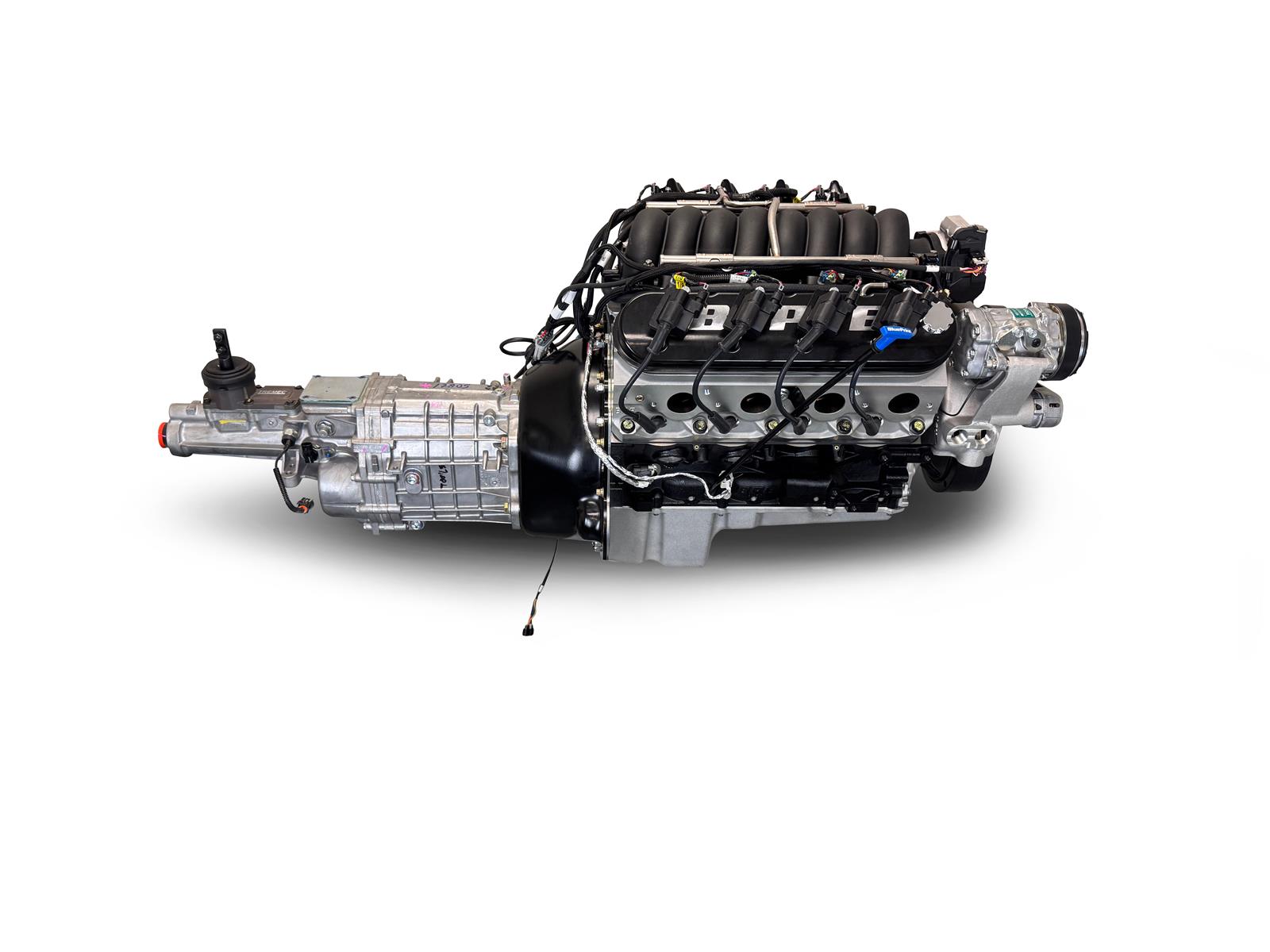 BluePrint Builder Series LS427/605HP Standard Edition EFI Crate Engine and TKX Transmission Combos BLS4273KTKX 427 c.i. LS Iron Block Edition, Fuel Injected, Manual w/ Polished Pulley Kit thumbnail 7