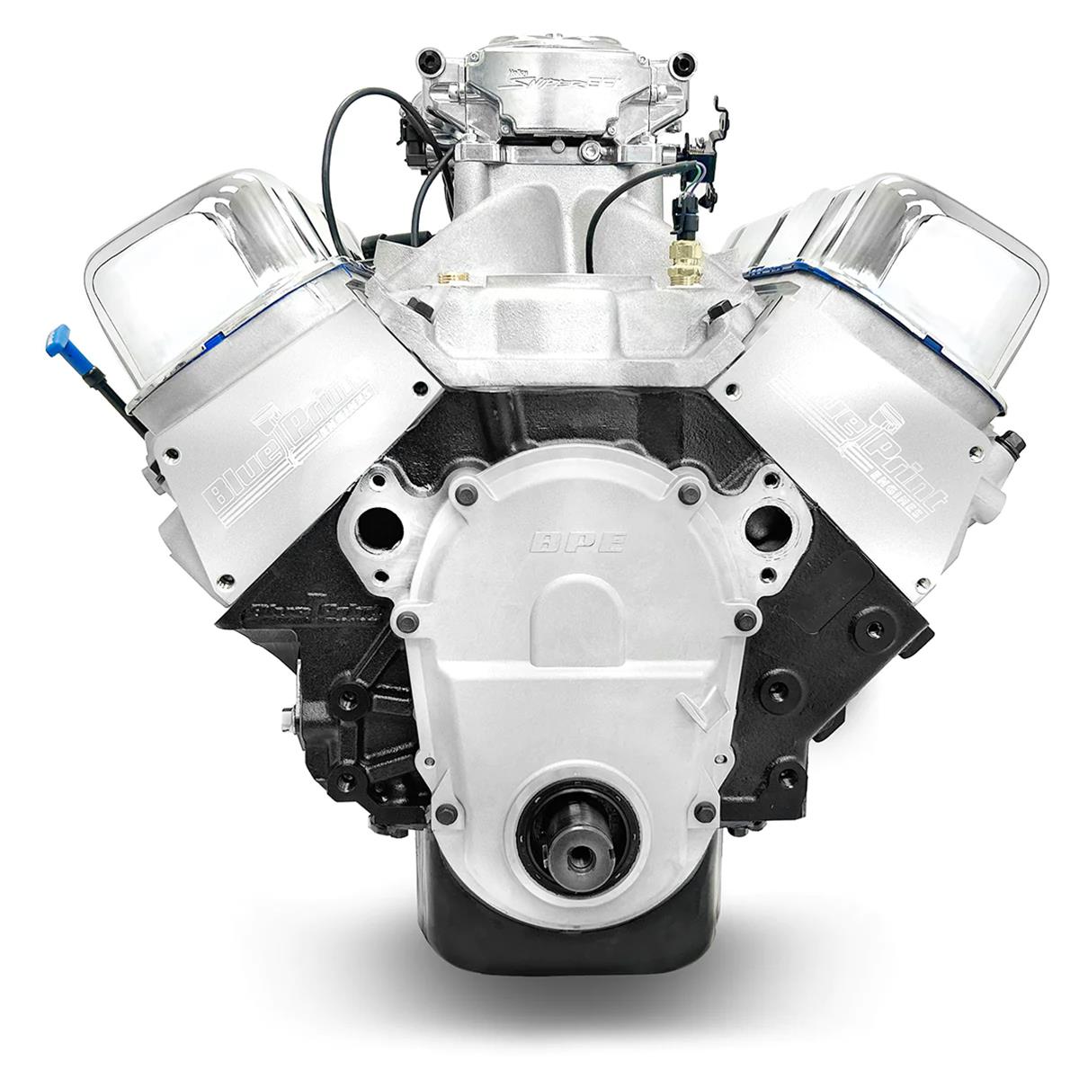 BluePrint Engines GM 496 C.I.D. 600 HP Stroker Dressed Fuel Injected Long Block Crate BP4967CTF Engines, Block, 8.1L/496, Assembled, Gen V Block, Chevrolet, 7.4L, 8.1L, Each thumbnail 3