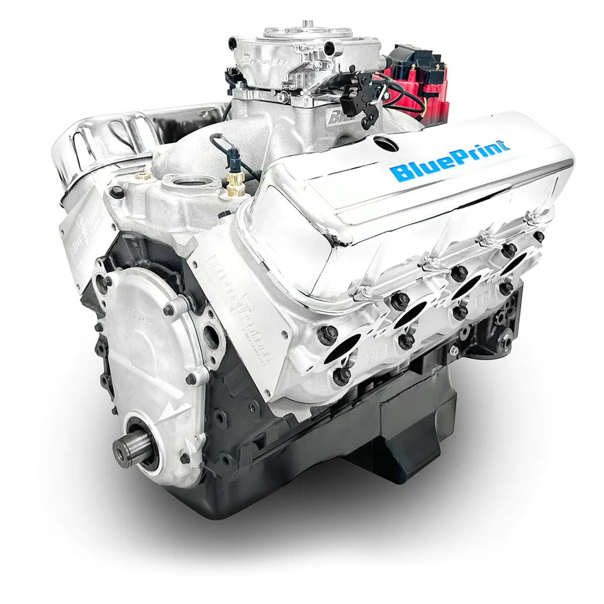 BluePrint Engines GM 496 C.I.D. 600 HP Stroker Dressed Fuel Injected Long Block Crate BP4967CTF Engines, Block, 8.1L/496, Assembled, Gen V Block, Chevrolet, 7.4L, 8.1L, Each thumbnail 2