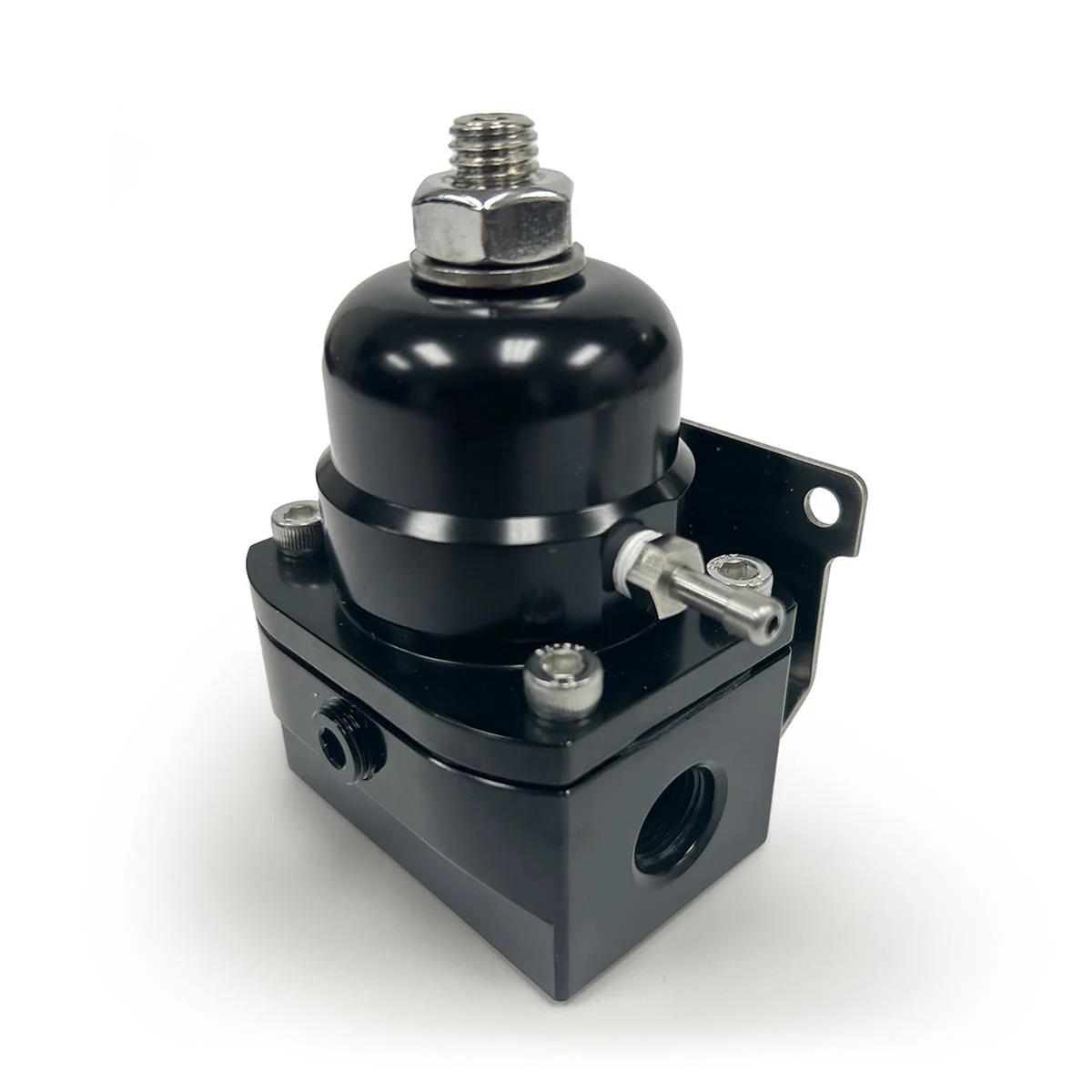 BluePrint Engines Billet Aluminum Fuel Pressure Regulators BPP13101BK Regulator EFI BILLET ALUMINUM FUEL PRESSURE BYPASS REGULATOR, -10AN ORB, 40-75 PSI, BLACK thumbnail 2