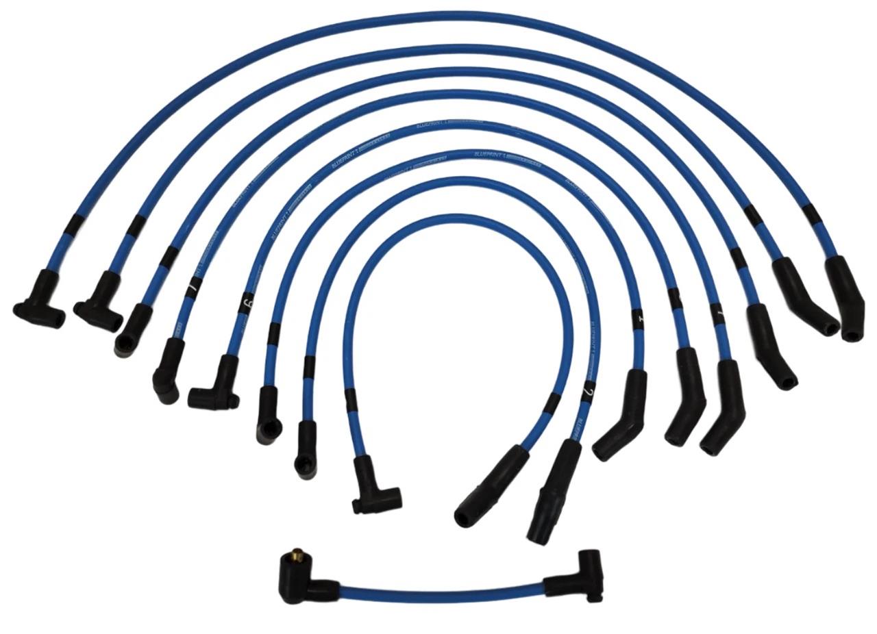 BluePrint Engines Spark Plug Wire Sets BPP28890 Ignition 8.65mm SPARK PLUG WIRE SET, 135 DEGREE BOOTS, SMALL BLOCK FORD