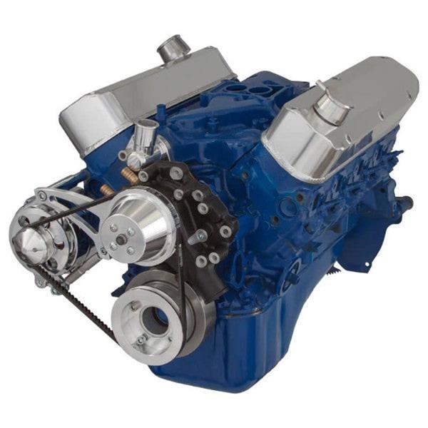 BluePrint Engines Accessory Drive Systems BPP351FDE2 SBF 351W FRONT ACCESSORY DRIVE, V-BELT W/ ALT, WP, BRACKETS, BOLTS