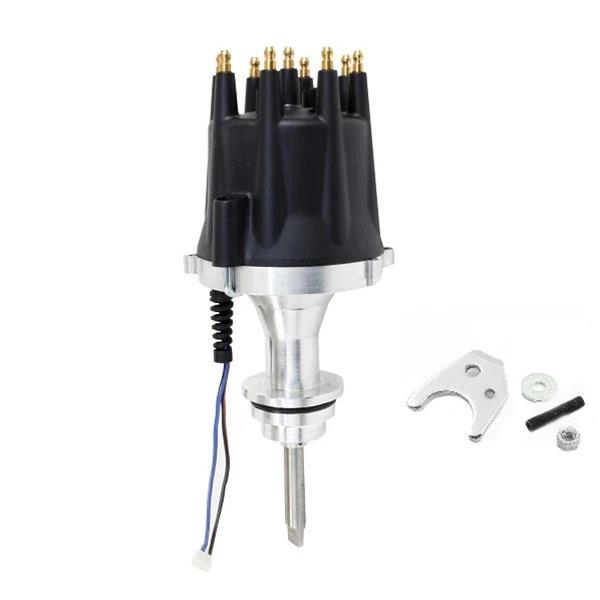 BluePrint Engines Pro Billet 2-Wire Distributors BPP3602BK Ignition PRO SERIES 2 WIRE DISTRIBUTOR, MOPAR SB 273-360, V8 ENGINE, BLACK CAP