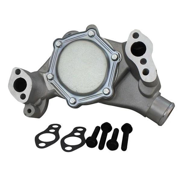 BluePrint Engines Performance Water Pumps BPP67265 Pump, High-Volume, Mechanical, Clockwise Rotation, Aluminum, Satin, Long, Chevy, Each thumbnail 2