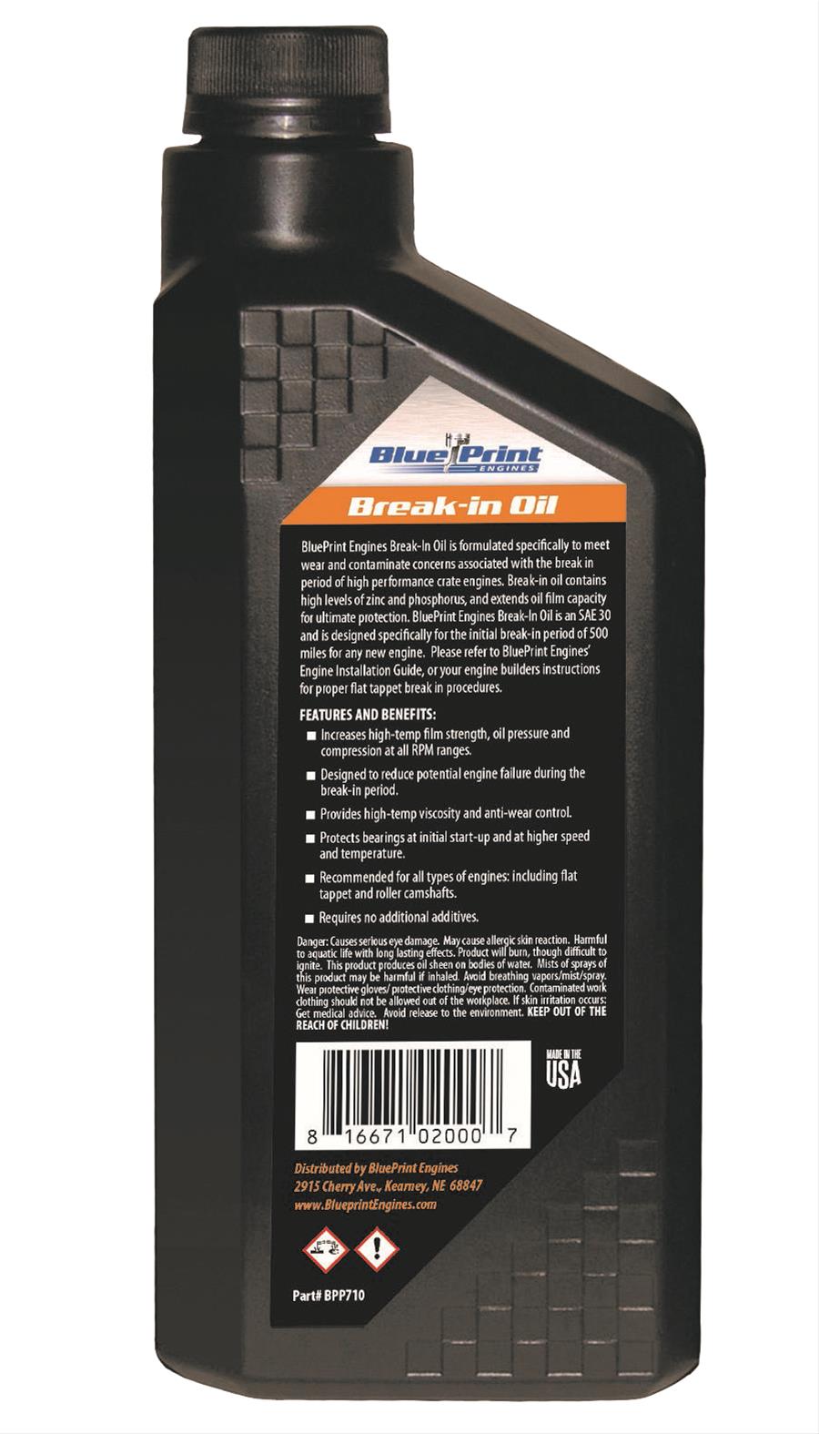 BluePrint Engines BPP6PK710 BluePrint Engines BreakIn Oil Summit Racing