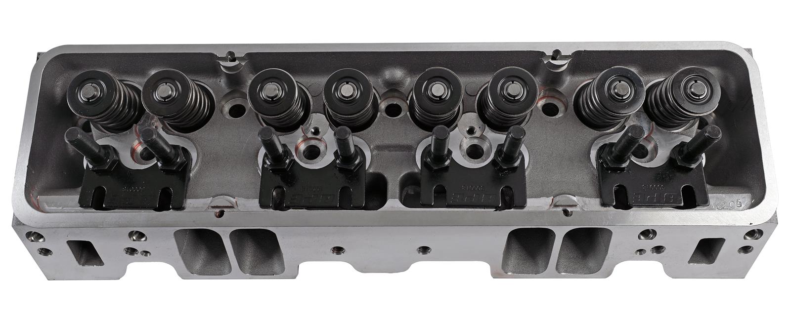 BluePrint Engines Muscle Series Cylinder Heads HP8103 Assembled Small Block Chevy Aluminum Head, 64CC Combustion Chamber, 220CC, Square Port, Each thumbnail 3