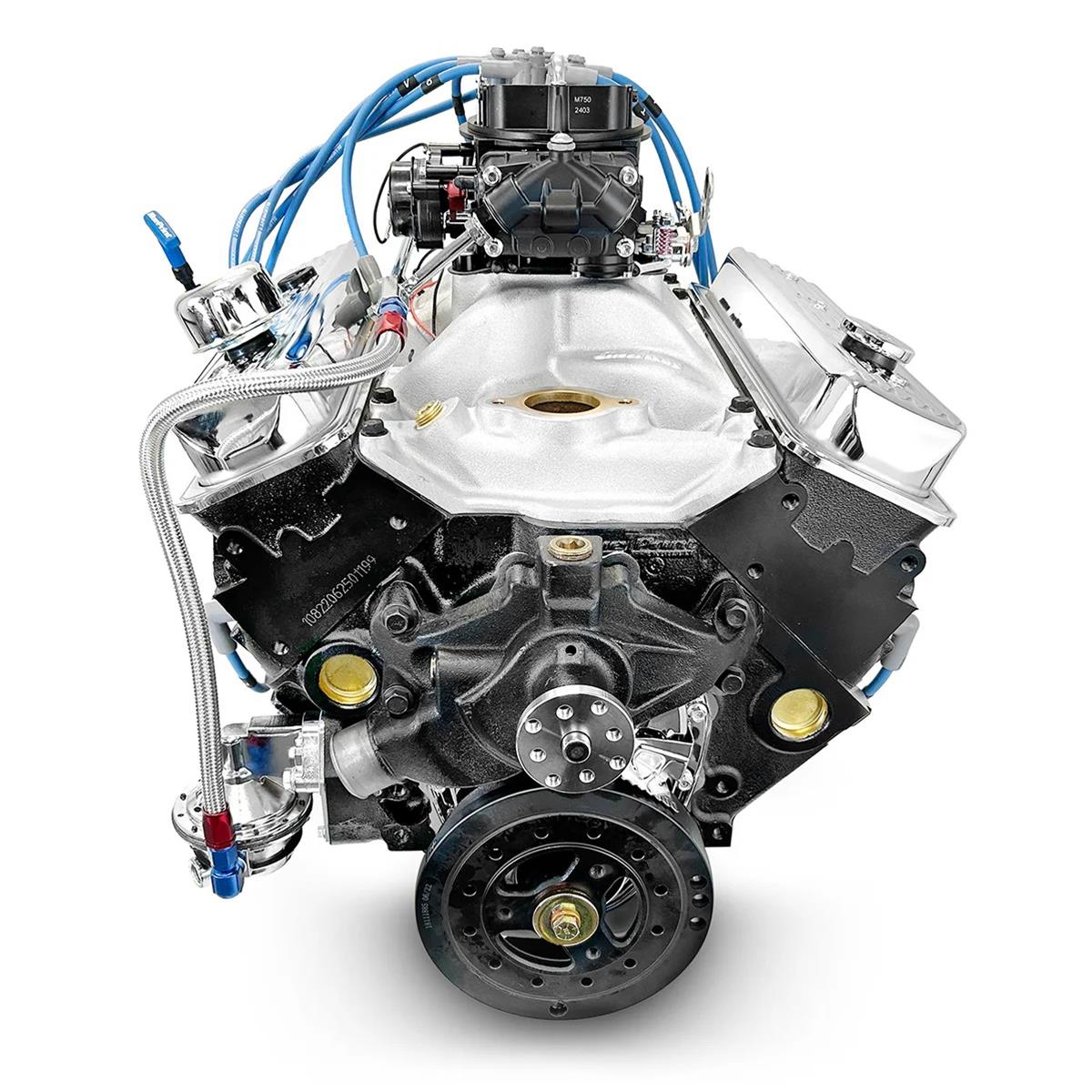 BluePrint Engines Marine GM 350 C.I.D. HP Dressed Long Block Crate MBP3550CTC Engine, Block, 400 TQ, Assembled, 4-bolt Main Block, Chevy, Small Block, Each thumbnail 3