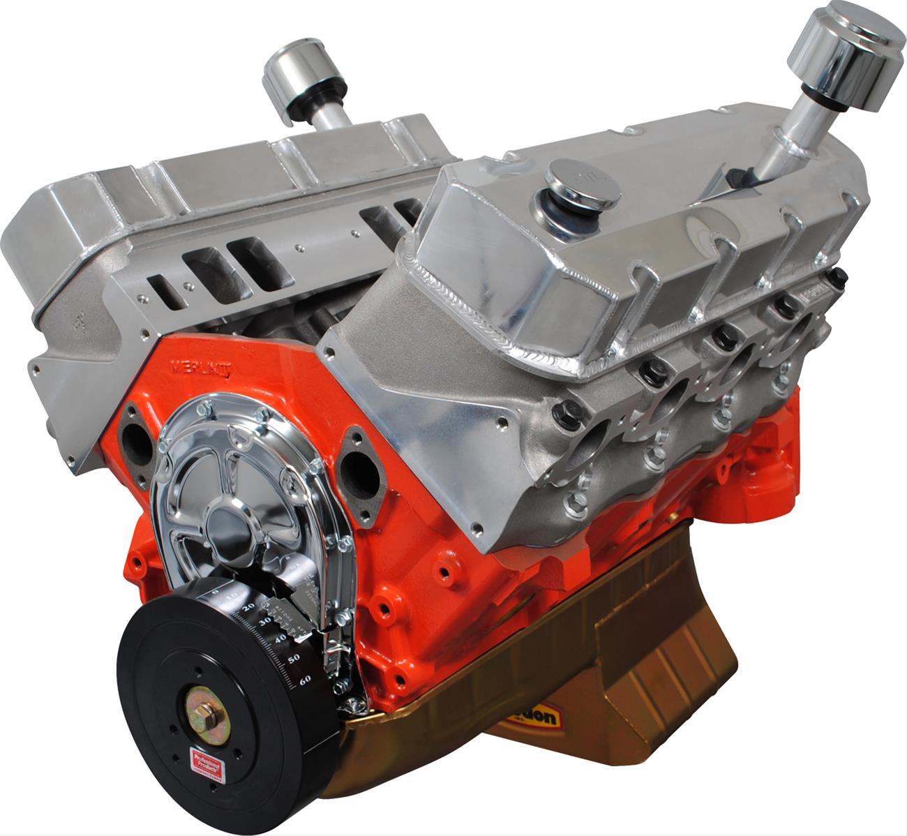 BluePrint Engines Pro Series Chevy 632 C.I.D. 815 HP Base Long Block Crate ...