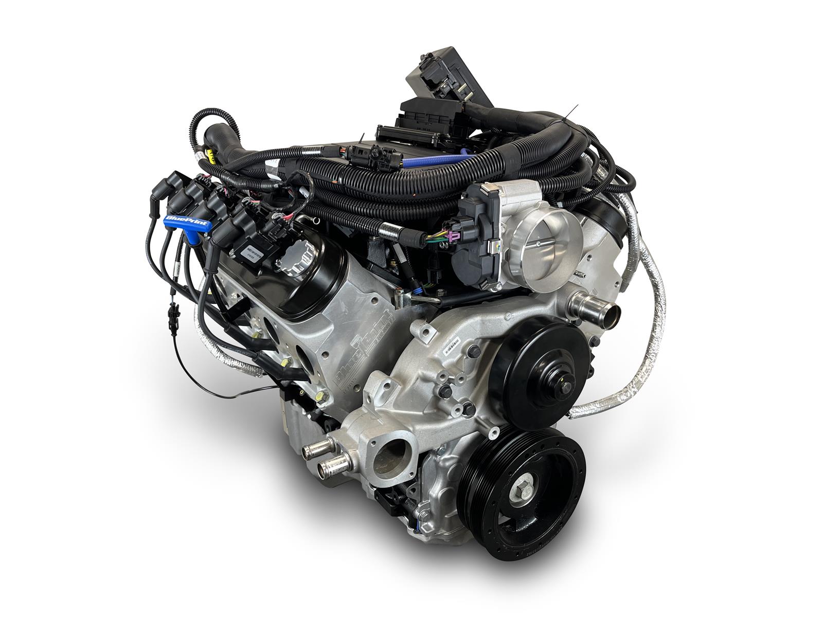 BluePrint Engines Crate PSLS3768CTF 376 c.i. GM LS Compatible Pro-Series Base Dressed Engine, Fuel Injected. Incl. 30 month / 50,000 warranty & Dyno thumbnail 3