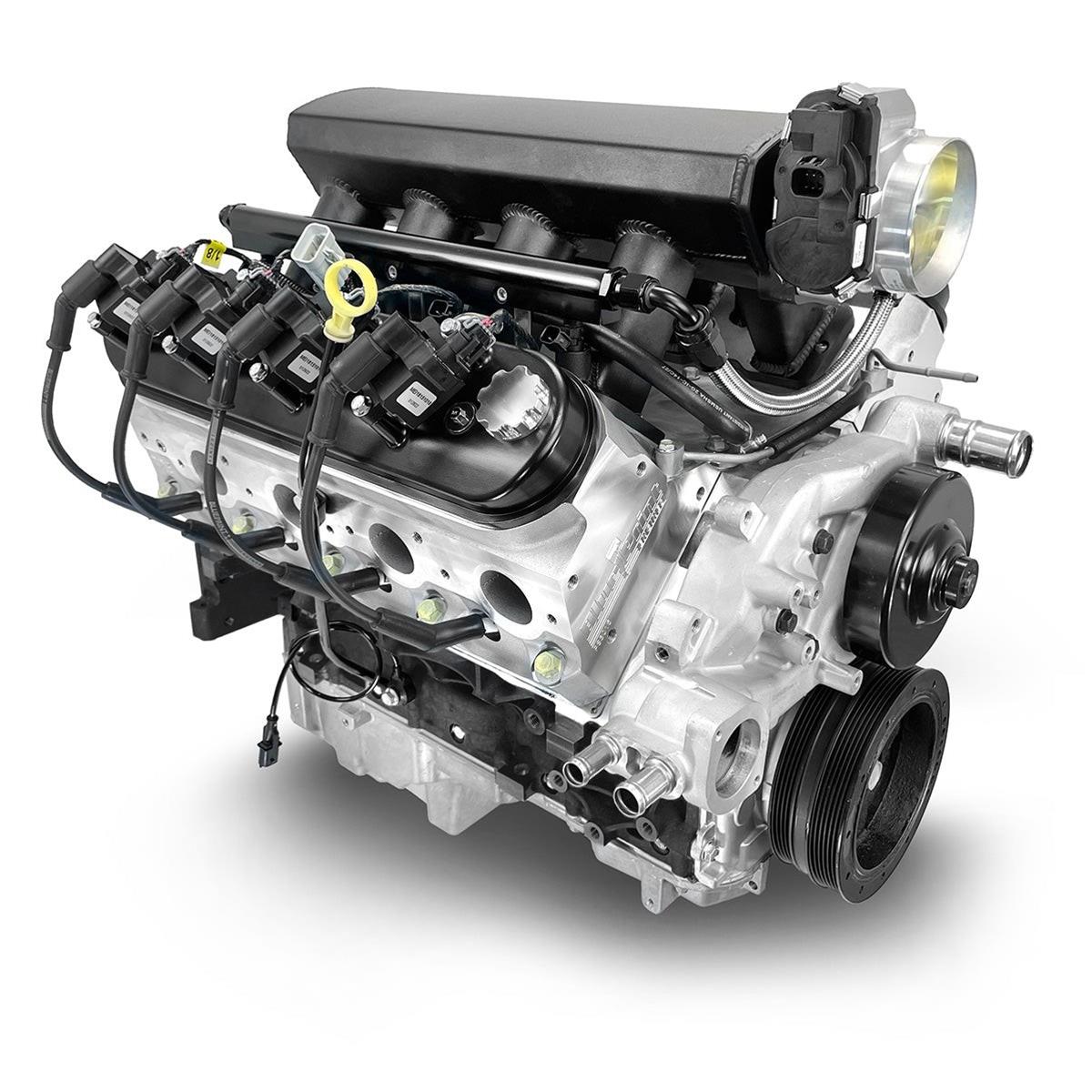 BluePrint Engines Crate PSLS42751CTF GM LS Compatible 427 c.i. Pro Series Engine - 600 Horsepower - Base Dressed - Holley Terminator X EFI System thumbnail 3